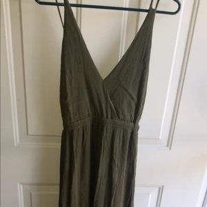Lulus olive green maxi